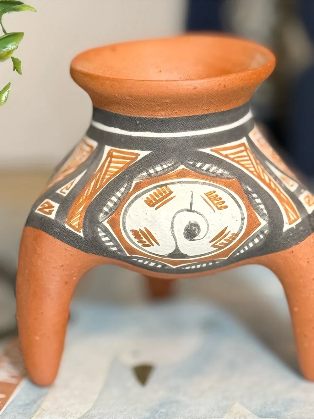 Vintage Venezuelan Folk Art clay pottery TIERRA VIEJA (old earth/ old land) - Picture 2 of 13